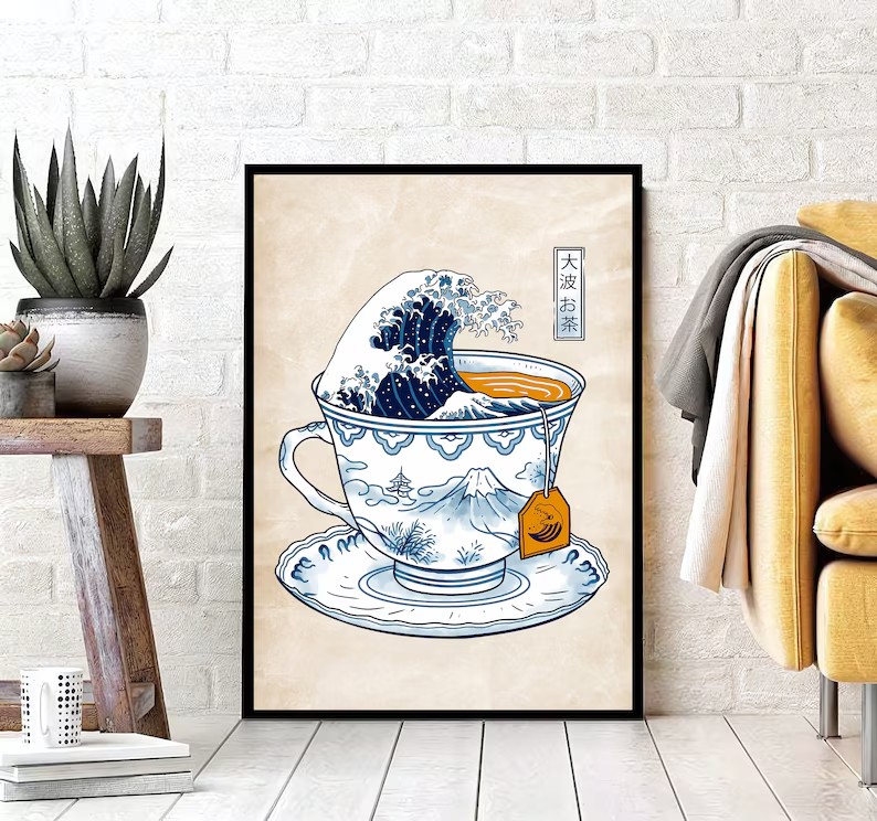 Retro Japanese Style Coffee Th - Japanese Lifestyle Shop review and price