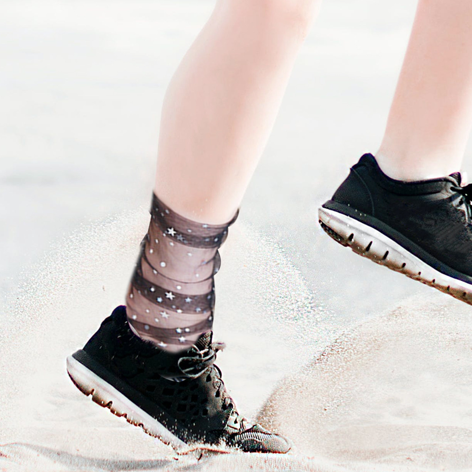 3Pairs Mesh Socks Lace Loose A - Japanese Women Lifestyle review and price